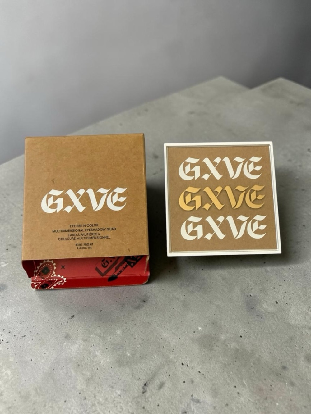 New In Box GXVE - Eyeshadow Quad Simple Kind Of Life
